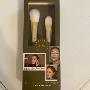 KJH 2 Piece Face Brush Set